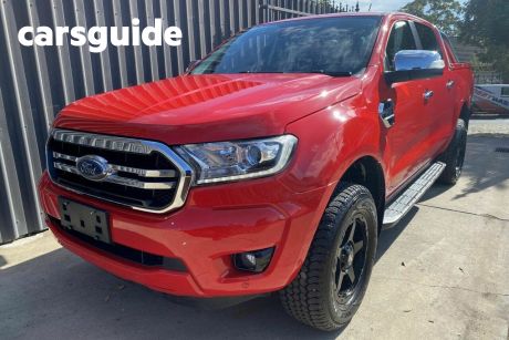 Red 2019 Ford Ranger Double Cab Pick Up XLT 2.0 HI-Rider (4X2)