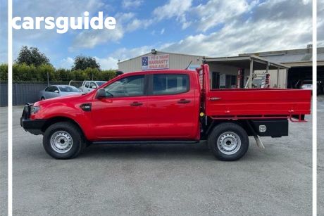 Red 2018 Ford Ranger Double Cab Chassis XL 3.2 (4X4)