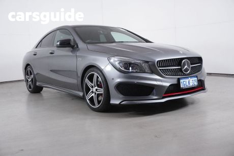 Grey 2014 Mercedes-Benz CLA250 Coupe Sport 4Matic