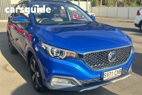 Blue 2020 MG ZS Wagon Excite Plus