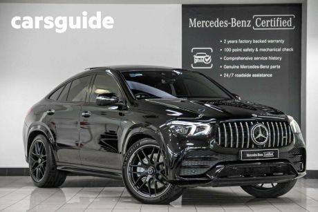 Black 2022 Mercedes-Benz GLE53 Coupe 4Matic+ (hybrid)