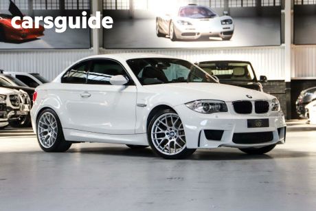 White 2012 BMW 1M Coupe