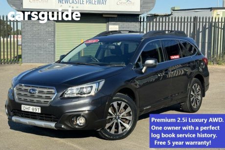 Grey 2016 Subaru Outback Wagon 2.5I Premium
