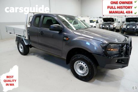 Grey 2019 Ford Ranger Super Cab Chassis XL 3.2 (4X4)