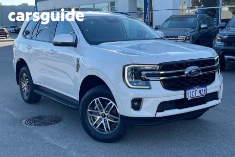 White 2023 Ford Everest Wagon Trend (rwd)