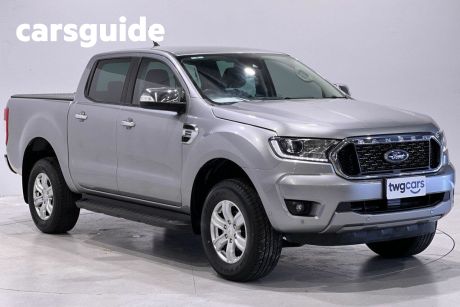 Silver 2021 Ford Ranger Double Cab Pick Up XLT 2.0 (4X4)