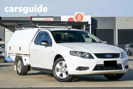 White 2010 Ford Falcon Cab Chassis