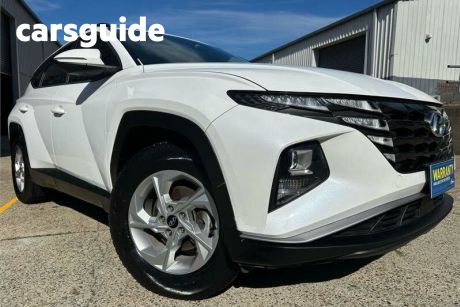White 2021 Hyundai Tucson Wagon (FWD)