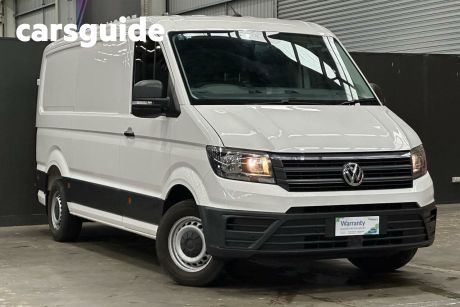 White 2019 Volkswagen Crafter Commercial 35 MWB FWD TDI410