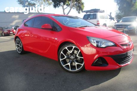 Red 2013 Opel Astra Hatchback OPC