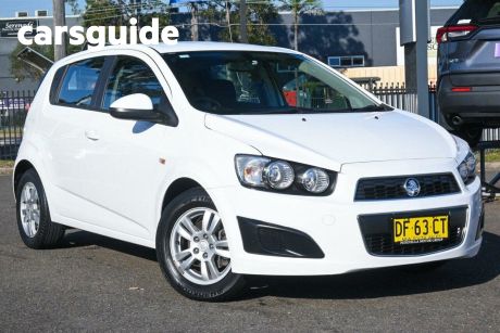White 2012 Holden Barina Hatchback CD
