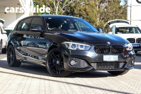 Black 2019 BMW 125I Hatchback M-Sport