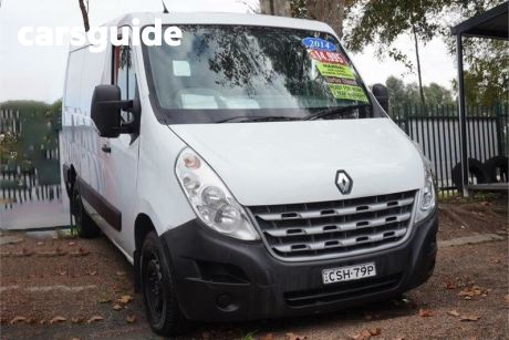 White 2014 Renault Master Commercial Low Roof SWB