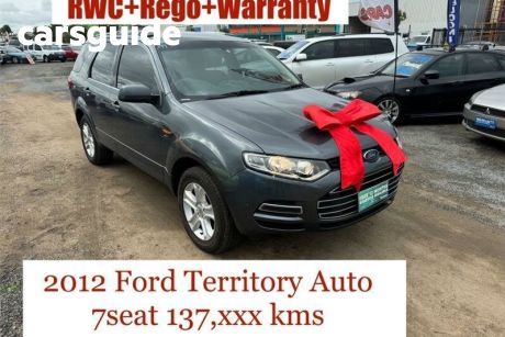 Grey 2012 Ford Territory Wagon TX (rwd)