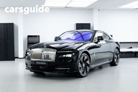 Black 2023 Rolls-Royce Spectre Coupe AWD