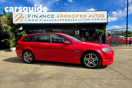 Red 2017 Holden Commodore Wagon SV6