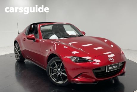 Red 2017 Mazda MX-5 Convertible Roadster GT