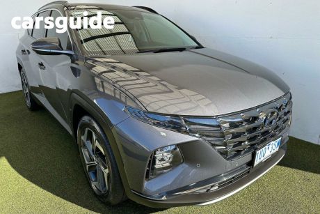 Grey 2021 Hyundai Tucson Wagon Highlander (awd)