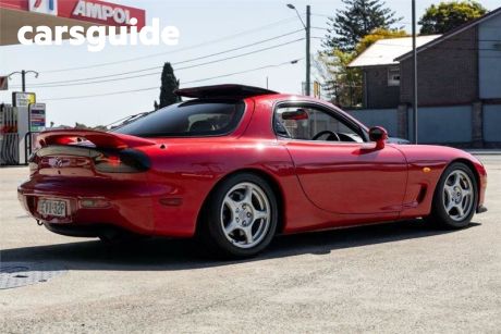 Red 1993 Mazda RX-7 Coupe Twin Turbo