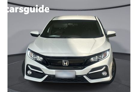 White 2021 Honda Civic Hatch VTi-S
