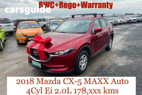 Red 2018 Mazda CX-5 Wagon Maxx (4X2)