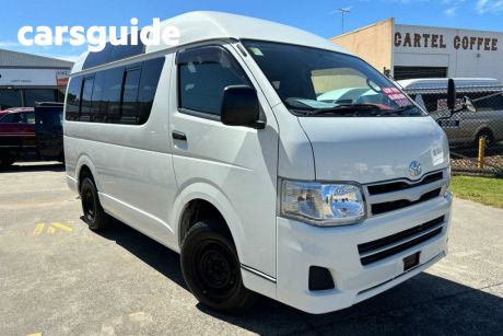 White 2024 Toyota HiAce Commercial HIGH-ROOF  4WD
