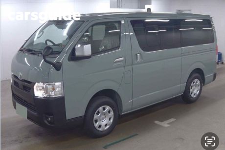 Grey 2024 Toyota HiAce Commercial