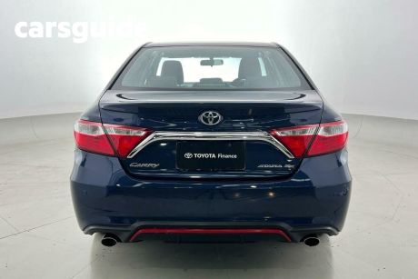 Blue 2017 Toyota Camry Sedan Atara SX