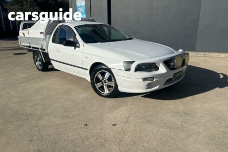 White 2008 Ford Falcon Cab Chassis XL (lpg)