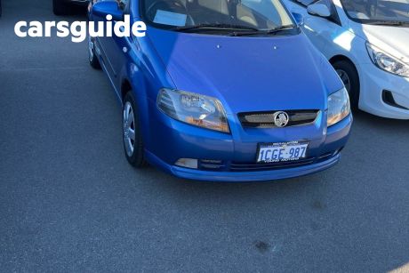 Blue 2006 Holden Barina Hatchback