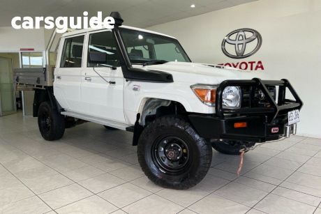 White 2019 Toyota Landcruiser OtherCar Workmate Double-Cab