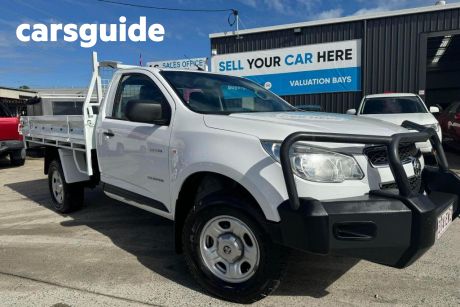 White 2012 Holden Colorado Cab Chassis DX (4X2)