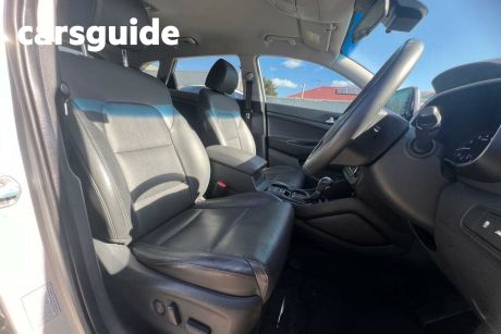 Silver 2018 Hyundai Tucson Wagon Elite (fwd)