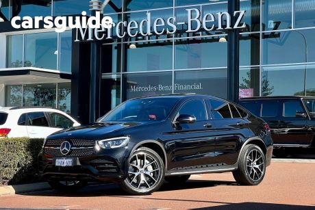 Black 2019 Mercedes-Benz GLC300 Coupe 4Matic