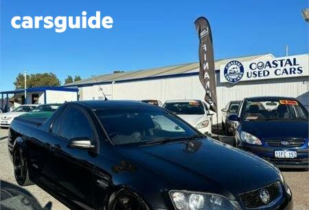 Black 2012 Holden Commodore Utility SS