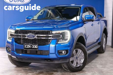 Blue 2022 Ford Ranger Double Cab Pick Up XLT 3.0 (4X4)