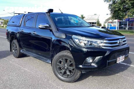Black 2016 Toyota Hilux Dual Cab Utility SR5 (4X4)