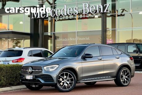 Grey 2021 Mercedes-Benz GLC Coupe 300 4Matic