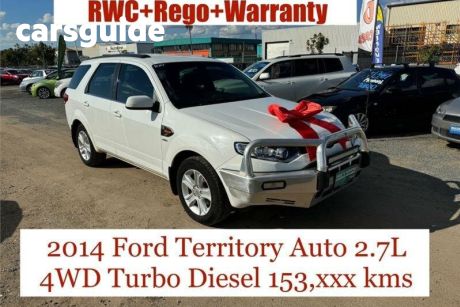 White 2014 Ford Territory Wagon TX (4X4)
