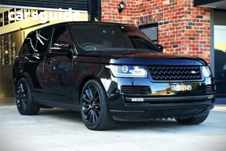 Black 2016 Land Rover Range Rover Wagon Vogue SE SDV8