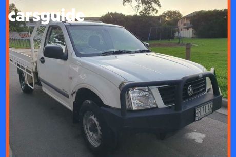 White 2005 Holden Rodeo Cab Chassis LX
