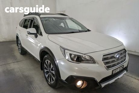 White 2017 Subaru Outback Wagon 2.0D Premium