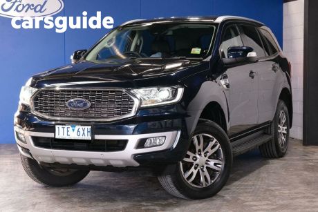 Blue 2021 Ford Everest Wagon Trend (4WD)