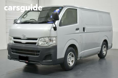Silver 2013 Toyota HiAce Commercial 3.0L DIESEL 2WD