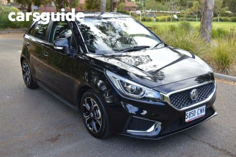 Black 2021 MG MG3 Auto Hatchback Excite (with Navigation)