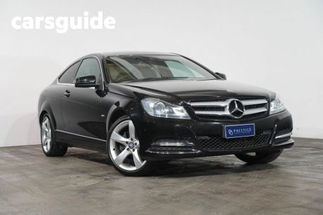 Black 2011 Mercedes-Benz C350 Coupe BE