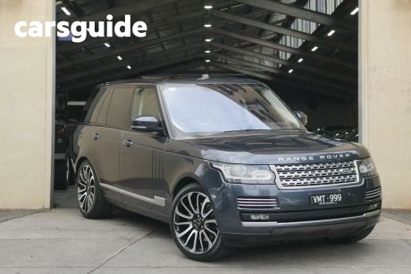 Grey 2017 Land Rover Range Rover Wagon Autobiography 5.0 V8 SC