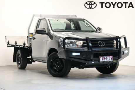 Grey 2022 Toyota Hilux Cab Chassis Workmate (4X2)