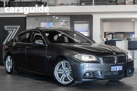 Grey 2017 BMW 5 OtherCar 520d M Sport