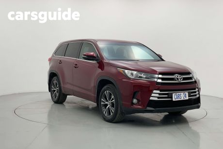 Red 2017 Toyota Kluger Wagon GX (4X4)